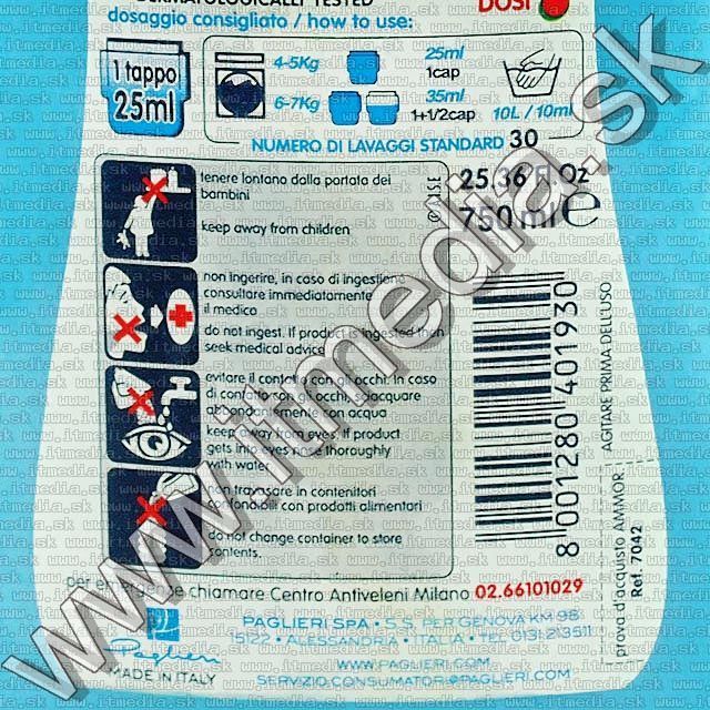 Image of Mon Amour öblítő *koncentrátum* (kék) 750ml 30 mosás *B-grade INFO* (IT8240)